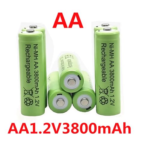 AA-3800mAh-1-2-V-batterie-Ni-Mh-akku-f-r-Spielzeug-fernbedienung-Akkus ...