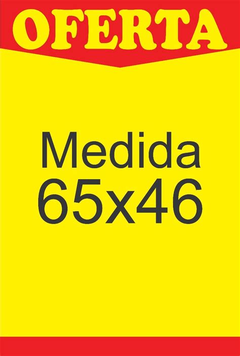 Cartaz Oferta Supermercado 65x46 Cm 100 Peças R 99 99 em Mercado