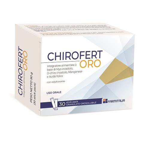 Chirofert Oro 30 Stick Pack Orosolubili