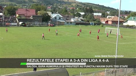 Rezultatele Etapei A A Din Liga A A