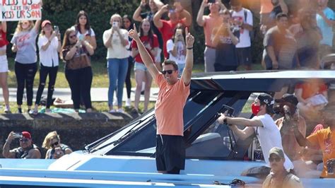 Tom Brady Takes Victory Lap in Stunning Yacht