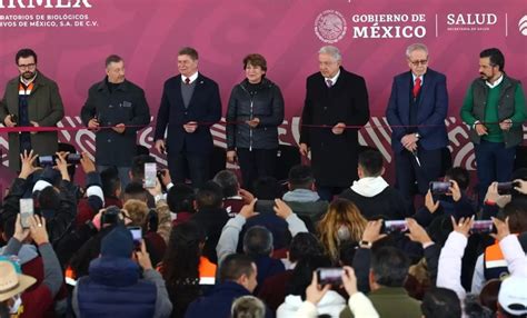 Delfina Gómez y AMLO inauguran Megafarmacia en Huehuetoca Radio Crystal