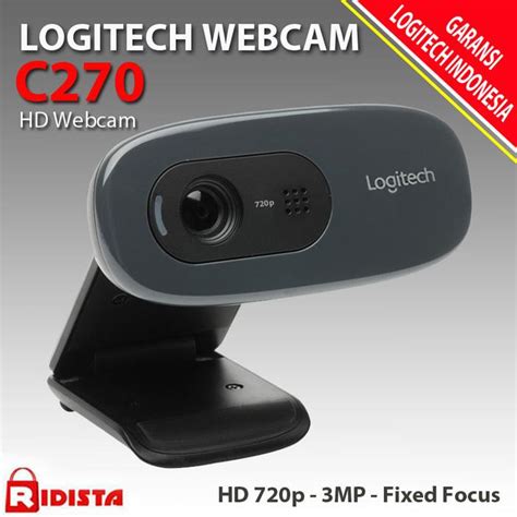 Logitech C270 Webcam Hd 270p L076 Jl Webcam Online Murah