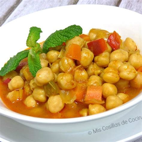 Garbanzos Guisados Con Verduras Mis Cosillas De Cocina Guiso De