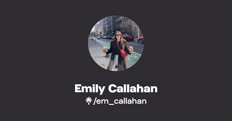 Emily Callahan Instagram Linktree