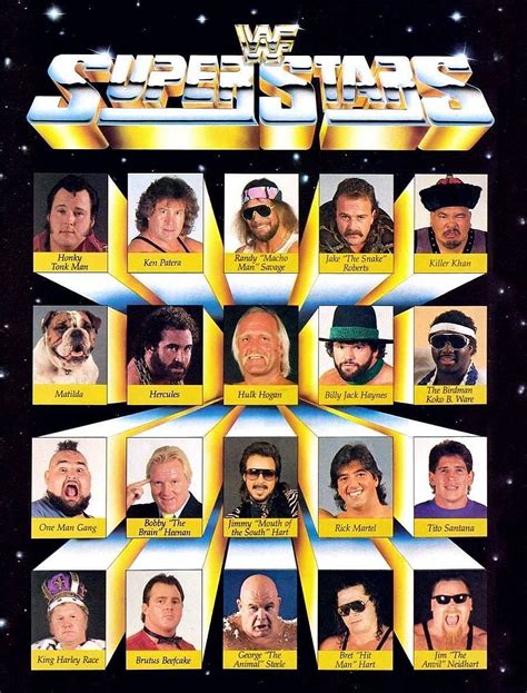 WWF Wrestling On Twitter WWF Superstars 1987 WWF WWE Wrestling