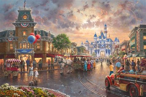 The Best Paintings For Disney Adults Thomas Kinkade Carmel Monterey