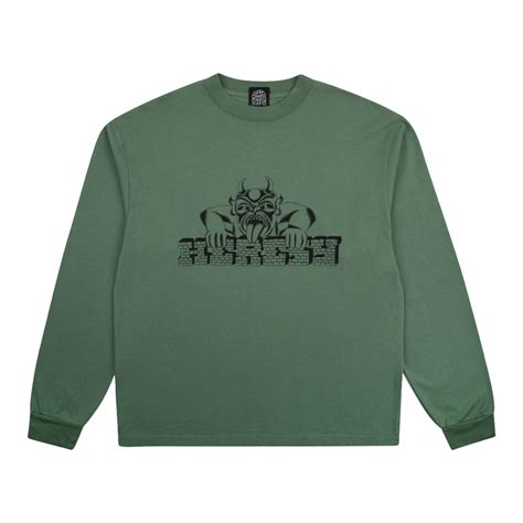 Heresy Ward Long Sleeve Tee Green Tomorrow Store Uk