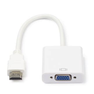 HDMI Naar VGA Adapter Nedis 0 2 Meter Jack 3 5 Mm Full HD