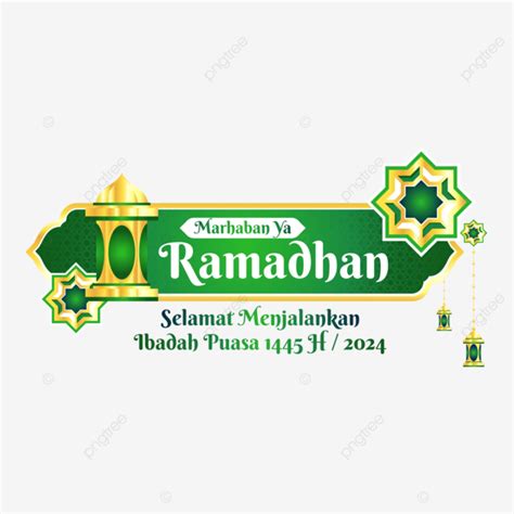 Gambar Ucapan Ramadhan Png Vektor Psd Dan Clipart Dengan