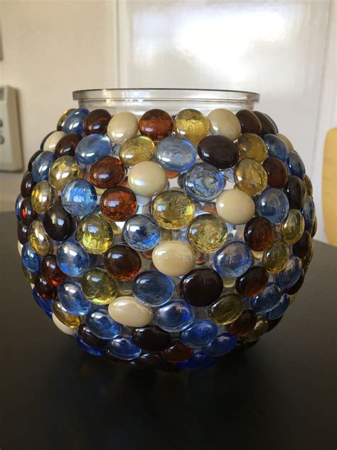 Bowl I Made With Glass Pebbles Новый год