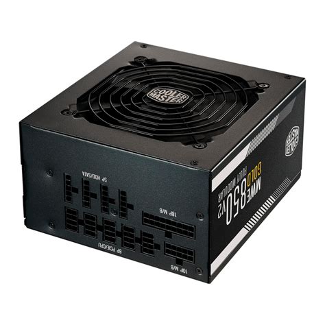 Fuente De Poder Cooler Master MWE GOLD 850 V2 FULL MODULAR 80 PLUS Gold