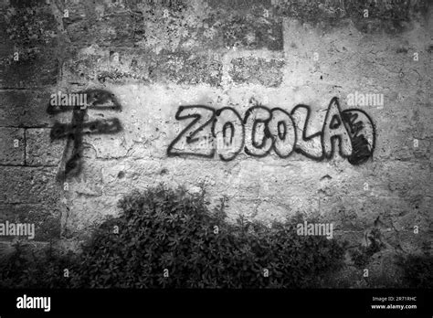 Write On The Wall Stock Photo Alamy