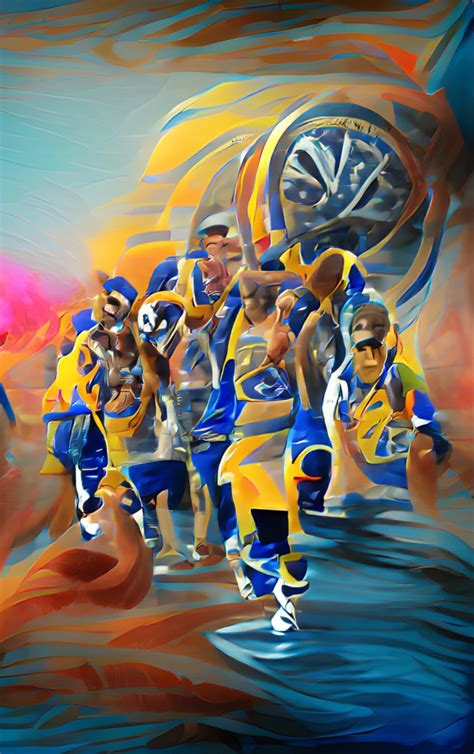 An art piece done by AI for Golden State Warriors : warriors