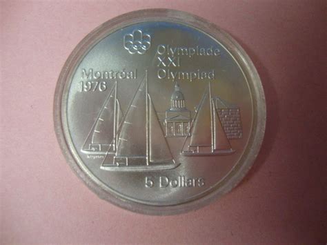 Olympiade Montreal 1976 5 Dollar Silbermünze Kaufen auf Ricardo