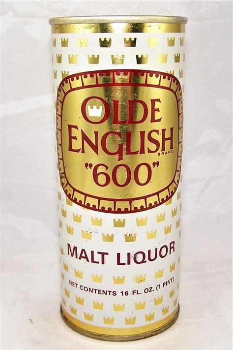 Lot Detail Olde English 600 Malt Liquor 16 Ounce Tab Top Beer Can