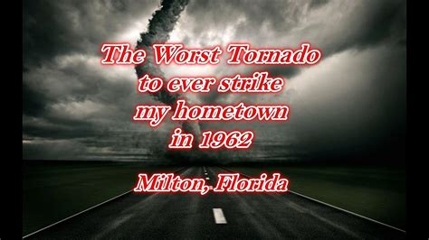 Tornado Milton Florida Youtube