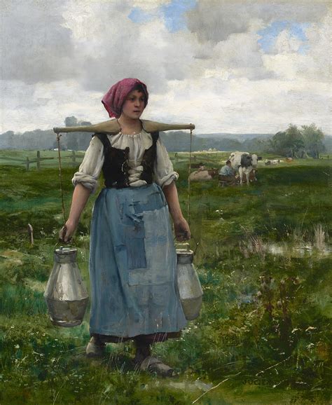 The Milkmaid Julien Dupré