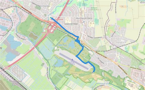 European Long Distance Path E1 Part Germany Hamburg Alternative