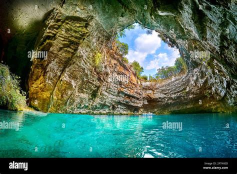 Kefalonia Melissani Caves Hi Res Stock Photography And Images Alamy