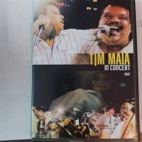 Dvd Tim Maia In Concert Kit Cd Dvd Discos Raro