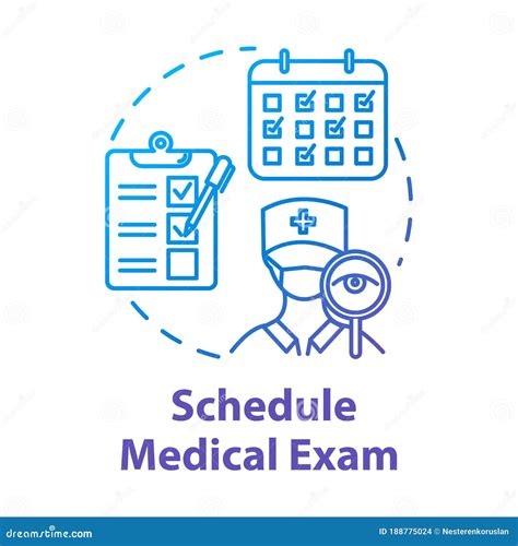 Conceptpictogram Voor Medisch Onderzoek Plannen Raadpleging Van