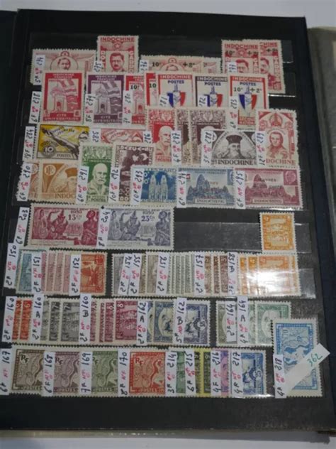 ANCIENNES COLONIES FRANCAISES Lot De 500 Timbres Neufs Et Obliteres