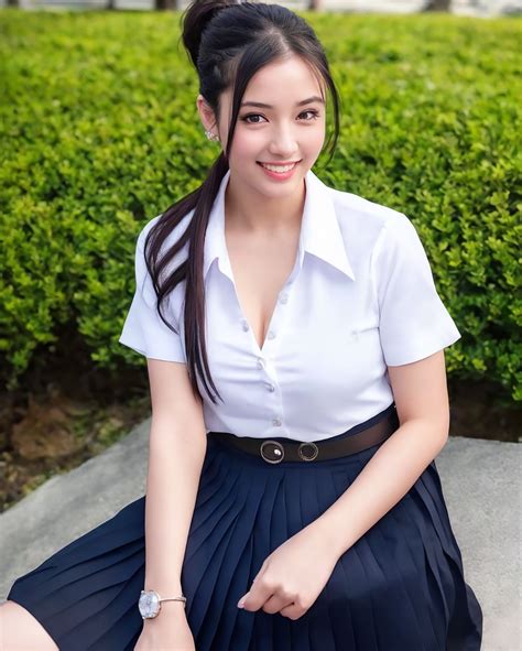 Aimodel Vol121 Thai University Uniform Goddess247