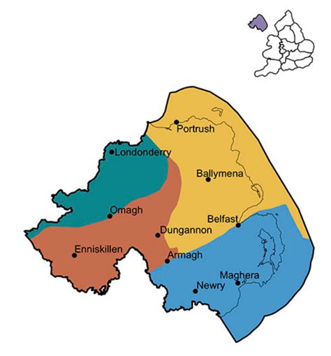 sub-regions – Comhlamh