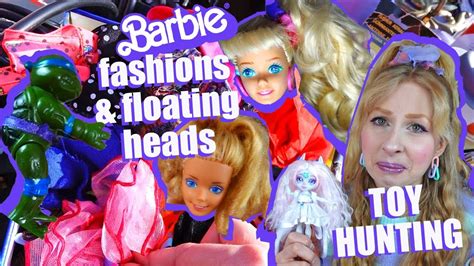 Flea Market TOY HUNTING Small Finds 80s 90s Barbie Fashion Doll