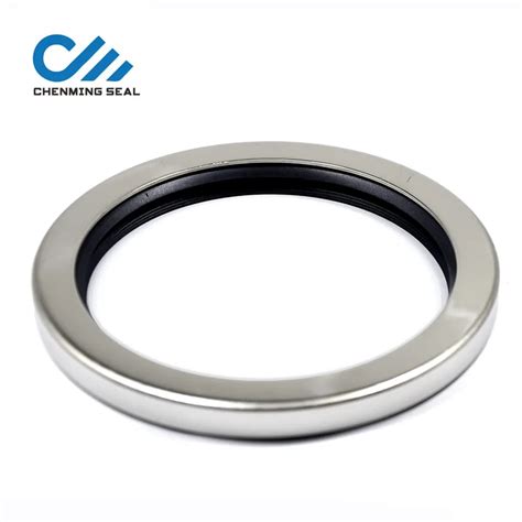 456212 Ptfe Lip Oil Seal With Stainless Steel Housing Single Lip And Dual Lip Screw Air