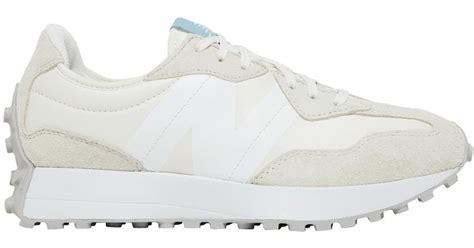 New Balance 327 Sea Salt Ocean Haze In White Lyst