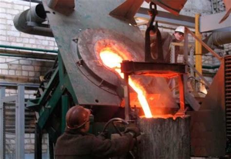 Scrap Induction Melting Furnace For Metal Steel Copper 1000HZ Frequency