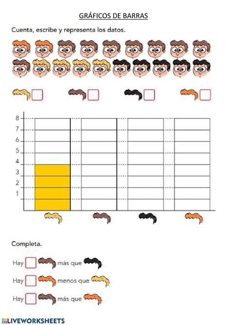 Graficos De Barras Worksheet Live Worksheets