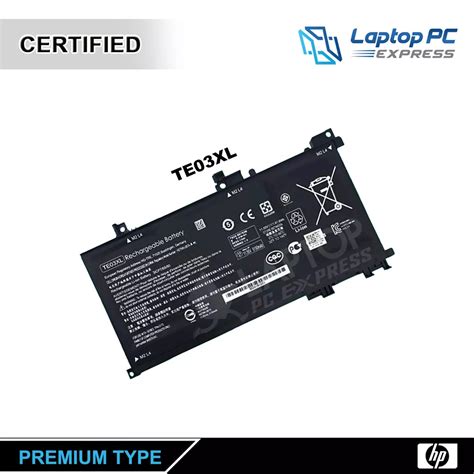 HP Battery TE03XL For HP Pavilion 15 UHD OMEN 15 5 BC000 15 BC015TX 15