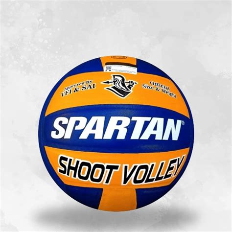 Spartan Spirit Shoot Volley Panel Leather Pasted Moulded Volleyball