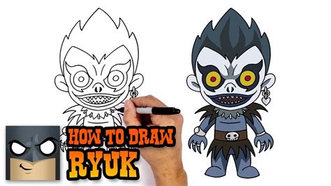 Ryuk Drawing Step By Step