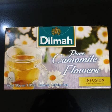 Jual Teh Dilmah Pure Chamomile Flower Infusion Tea No Envelope Isi