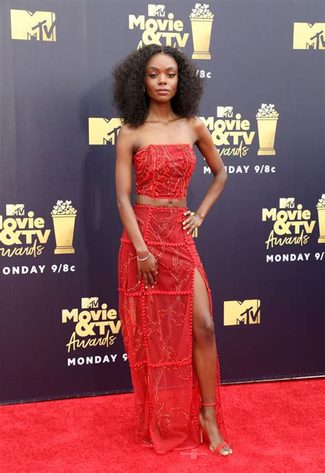 Ashleigh Murray – 2018 MTV Movie And TV Awards in Santa Monica • CelebMafia
