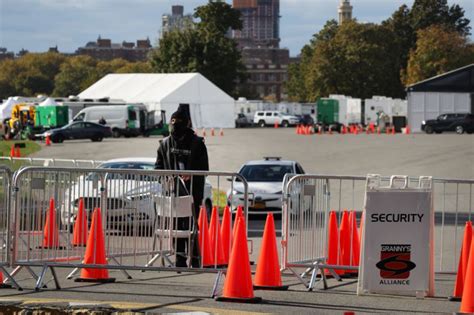 New York City Opens Temporary Shelter For Influx Of Bused Migrants In Randall S Island