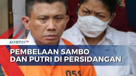 Inilah Nota Pembelaan Ferdy Sambo Dan Putri Candrawathi Di Persidangan