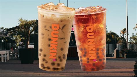 Dunkin' Is Testing Boba In Iced Tea And Coffee Forms