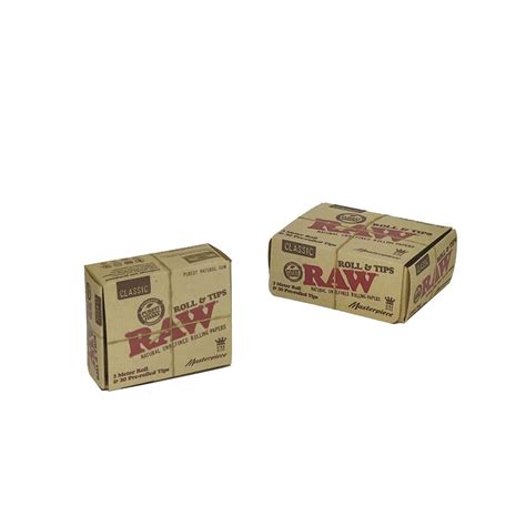 Seda Raw Rolls Masterpiece Pre Rolled Tips Com 12 Livretos