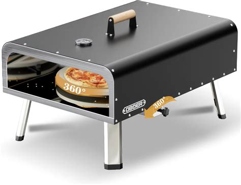 Amazon ABORON Pizza Oven Outdoor 16 Portable Gas Pizza Ovens