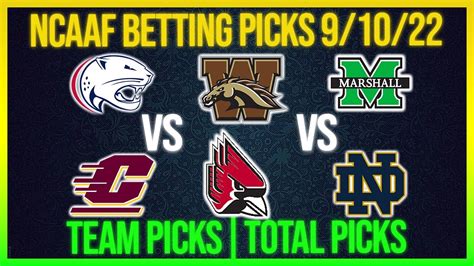 Free Ncaaf Betting Picks And Predictions Today Week 2 Saturday 9 10 22