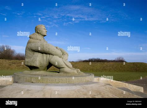 Battle of Britain Memorial, Capel Le Ferne, Kent Stock Photo - Alamy