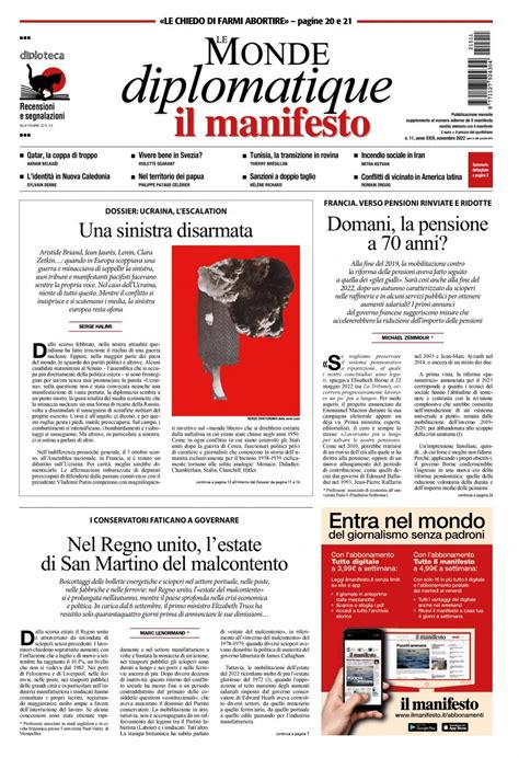 La Nuova App Di Le Monde Diplomatique Il Manifesto