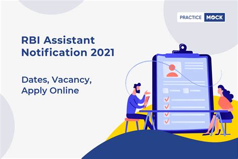 RBI Assistant Notification 2021 Dates Vacancy Apply Online