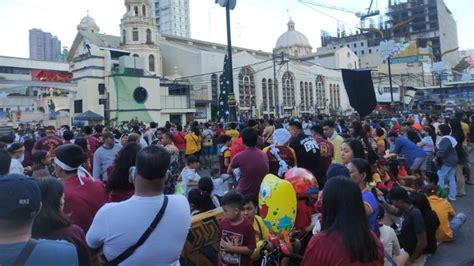 Quiapo Church Dinagsa Ng Mga Deboto Ngayong Araw Rmn Networks