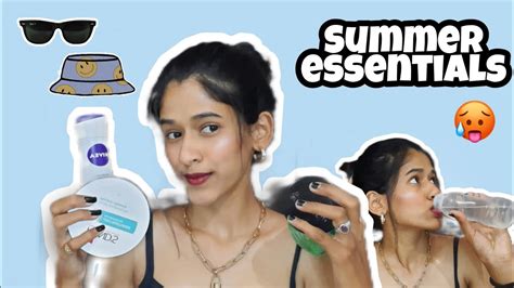 Summer Essentials Everything You Need This Summer 🍃🏜🚿🌞🕶 Youtube